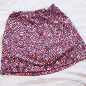 NWOT Vineyard Vines Pink Patterned Skirt